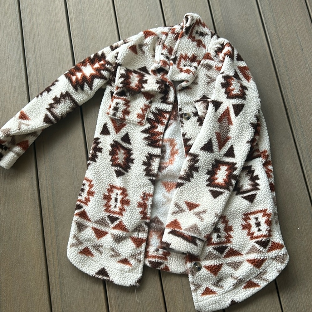 Fuzzy jacket